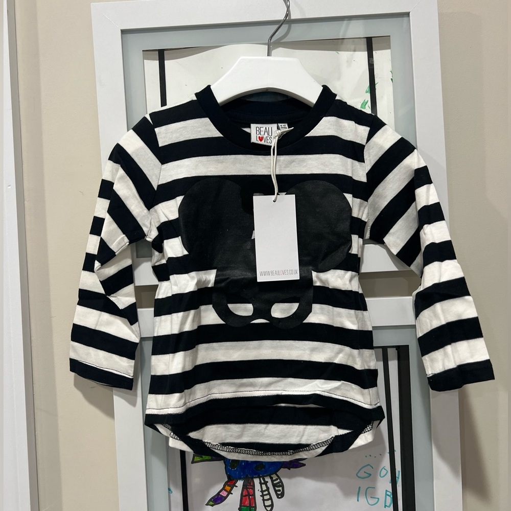 Nwt size 6-12m beau loves top
